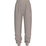 Kadın Ck Raısed Kabartma Logolu Jogger Eşofman Altı - Bej - Atmosphere - XL