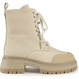 Kadın Colorblock Bot - Bej