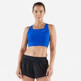 Kadın Crop Top Koşu Sporcu Atleti - Mavi - Kiprun 900 Light Méline Rollin