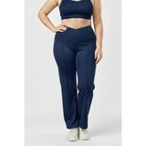 Kadın Dalgıc Scuba Kumaş Geniş Paça Battal Büyük Beden Eşofman Altı 2XL-3XL-4XL-5XL-6XL