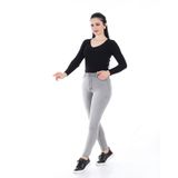 Kadın Dar Paçalı Likralı Kot Pantolon (Gri)) (Gri / 42)