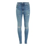 Kadın Denim Slim Fit Yüksek Bel Günlük Kullanım Mavi1 Jeans J20J222143-1A4