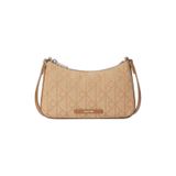 Kadın Deri Askı Ayarlanabilir Calvin Klein Yazılı Haki Omuz Çantası LV04F1164G-7UL