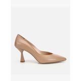 Kadın Deri Bej Kısa Topuklu Stiletto 01AYH321960A330