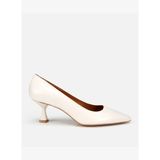 Kadın Deri Kemik Kısa Topuklu Stiletto 01AYH321860A400