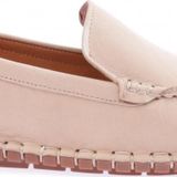 Kadın Dikiş Detaylı Loafer Ayakkabı Bej 71432110