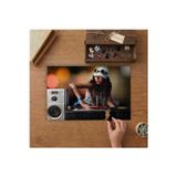 Kadın Dj- Müzik - Eğlence Tasarımı 240 Parça Ahşap Puzzle Ahşap Kutuda MP00739