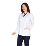 Kadın Doktor Öğretmen Önlüğü Laboratuvar Eczacı Hemşire Ceket Boy Kısa Önlük Klasik Yaka