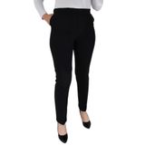 Kadın Duble Paça Kumaş Pantolon BGL-ST02695 SİYAH 46