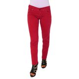 Kadın Düşük Bel Kanvas Pantolon 342639 BORDO 30/32