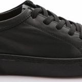 Kadın Düz Taban Bağcıklı Sneaker Ayakkabı Siyah 5662678