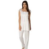 Kadın Ekru Hamile Lohusa Pijama Takımı, M, E2303EF-19804IGP254943