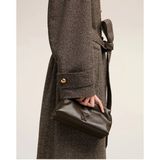 Kadın El Çantası Clutch Çanta - Kahve