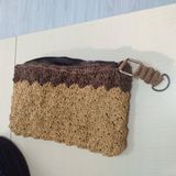 Kadın El Emeği Hasır Clutch Çanta