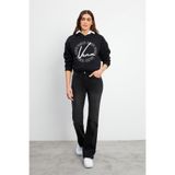 Kadın Emilie Black Bootcut Jean Pantolon - Black BLACK