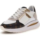 Kadın Energy3 Sneaker Ayakkabı - Beyaz Kahve - Kahve - Krem