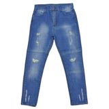 Kadın Eskitme Model Jeans GBL-L1056 MAVİ 32