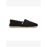 Kadın Espadril / Keten 10017732 Toms Alpargata Classic Recycled Cotton Canvas Black