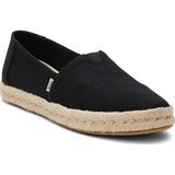 Kadın Espadril / Keten 10020708 10020681 10020687 10020688 Toms Alpargata Rope 2.0 Recycled Cotton Slubby Woven - 2J9-Siyah