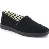 Kadın Espadril / Keten 10021576 10021575 10021571 10021572 10021574 10021577 10021925 Toms Alpargata Plus Heritage Canvas - 2J9-Siyah