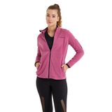 Kadın Fermuarlı Flash Thermal Polar Pembe Sweatshirt C0T8N6O15 PEMBE M