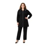 Kadın Fermuarlı Tunik Pantolon Takım BGL-ST05427