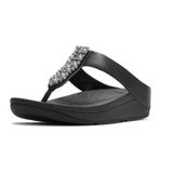 Kadın Fino Terlik A2N-001 FitFlop FINO Pearls-And-Crystal Toe-Post