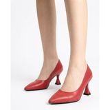 Kadın Flora Kırmızı 6 Cm İnce Topuklu Stiletto