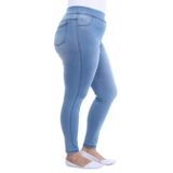 Kadın Full Likralı Kot Tayt Pantolon (Açık Mavi) (Açık Mavi/S)