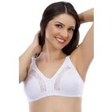 Kadın Geniş Omuz Askılı Penye Toparlayıcı Sütyen, 110, LZ541-19804IGP27190086