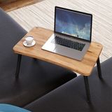 Kadın Girişimci Ve Üretim Kooperatifi Laptop Sehpası,masası, Katlanabilir Yatak,koltuk Üstü,kahvaltı,bilgisayar Sehpası Atlantik Çam - Ahşap - 59x 35 cm