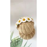 Kadın Girişimciler Atölyesi Saç Aksesuarı Papatya Organik Handmade Taç