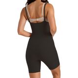 Kadın Göğüs Altı Paçalı Korse, Bel Karın ve Basen Bölgesi Destekli,%60 Polyester%40 Elastan, Lazer Kesim İz Yapmayan Dikişsiz Tasarım (Siyah, Medium)