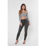 Kadın Gri Skinny Jean Pantolon GRİ 27