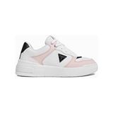 Kadın Guess Clarkz2 Logolu Sneaker Düz Tabanlı Modern Tasarım Ayakkabı - Beyaz