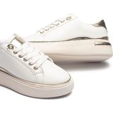 Kadın Günlük Ortopedik Kaymaz Kırılmaz Taban Konforlu Ortopedik Sneakers Spor Ayakkabı - Beyaz Cilt