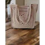 Kadın Hand Made Yazlık Kadın Özel Motifli Omuz Çantası