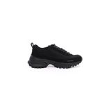 Kadın Hike Runner Lace Up Techmix Siyan Sneaker