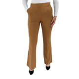 Kadın İspanyol Paça Kumaş Pantolon BGL-ST02696 CAMEL 40