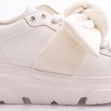 Kadın Kalın Taban Fiyonklu Sneakers Ayakkabı Beyaz 15299643118