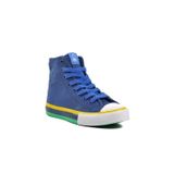Kadın Kanvas Bilekli Sneaker Günlük Spor Ayakkabı Lacivert