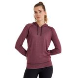 Kadın Kapüşonlu Flash Thermal Bordo Sweatshirt C8T3N9O5 BORDO S