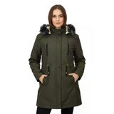 Kadın Kapüşonlu İçi Peluş Mont BGL-ST05029