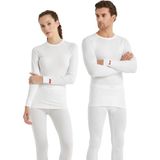 Kadın Kar Beyaz 2. Seviye Termal T-Shirt 9259