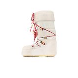 Kadın Kar Botu 80D1408990-L002 Moon Boot Icon Faux Fur Beads Cream