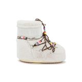 Kadın Kar Botu 80D1409470-L002 Moon Boot Icon Low Faux Fur Beads Cream