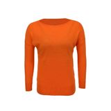 Kadın Kayık Yaka Spor Kazak 12489 BGL-ST04098 TURUNCU M/L