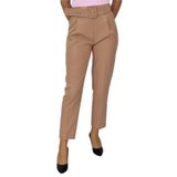 Kadın Kemerli Bilek Pantolon BGL-ST03690 CAMEL 48