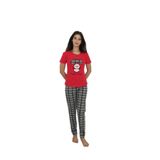 Kadın Kırmızı Pijama Takımı