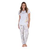 Kadın Kısa Kol Pijama Takım, 310010